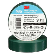ElectricalTape,Vinyl,Green,20ydL,3/4inW