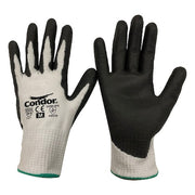 Cut-Resistant Gloves, Cut Level A4 ,Dipped ,Polyurethane ,Smooth ,M 1 PR