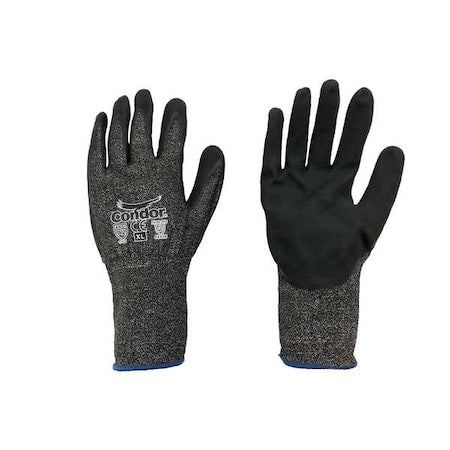 Cut-Resistant Gloves, Cut Level A2 ,Dipped ,Nitrile ,Foam ,M 1 PR