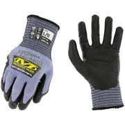 Cut-Resistant Coated Gloves, Cut Level A5 ,Dipped ,Water-Based Polyurethane ,Smooth ,9 1 PR