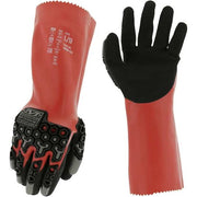 SpeedKnit M-Pact Chemical S5EP02Gloves,PR, Cut Level A4 ,Nitrile ,Sandy ,10 1 PR