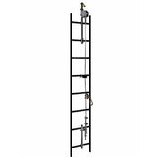 Lad-Saf Cable Vertical Safety System, 90 ft Length, 310 lb Weight Capacity