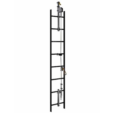 Lad-Saf Cable Vertical Safety System, 90 ft Length, 310 lb Weight Capacity