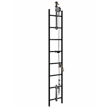 Lad-Saf Cable Vertical Safety System, 20 ft. Length, 310 lb Weight Capacity