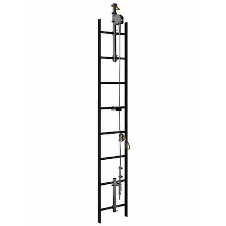 Lad-Saf Cable Vertical Safety System, 40 ft Length, 310 lb Weight Capacity