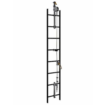 Lad-Saf Cable Vertical Safety System, 60 ft. Length, 310 lb Weight Capacity
