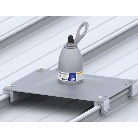 Roof Top Anchor, 17 1/4 in Length, 310 lb Weigth Capacity, Steel Anchor, 5,000 lb Tensile Strength