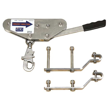 Hardware Kit,Silver,310 lb Winch Cap.