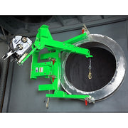 Tank Mount System,Side Entry,Silver/Grn