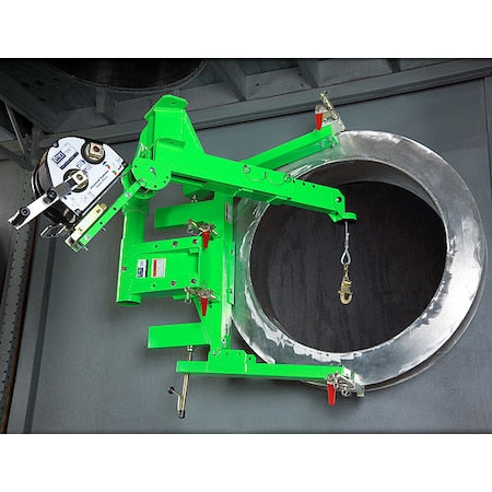 Tank Mount System,Side Entry,Silver/Grn