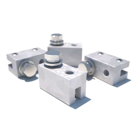 E Maxi Clamp, 2 in Length, 310 lb Weigth Capacity, Steel Anchor, Clamp