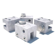U Maxi Clamp, 2 in Length, 310 lb Weigth Capacity, Steel Anchor, Clamp