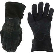 Torch Regulator Welding Gloves, Gauntlet Cuff, Keystone Thumb, Pigskin Leather, 9, 1 PR