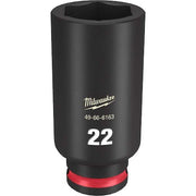 22mm SHOCKWAVE Impact Duty 3/8 in. Drive Deep Well 6 Point Impact Socket