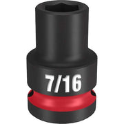 7/16 in. SHOCKWAVE Impact Duty 1/2 in. Drive Standard 6 Point Impact Socket
