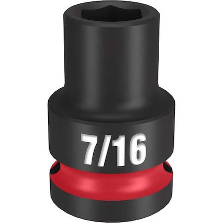 7/16 in. SHOCKWAVE Impact Duty 1/2 in. Drive Standard 6 Point Impact Socket