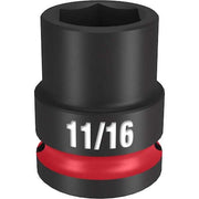 11/16 in. SHOCKWAVE Impact Duty 1/2 in. Drive Standard 6 Point Impact Socket