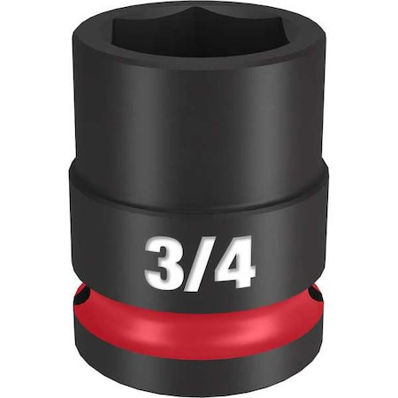 3/4 in. SHOCKWAVE Impact Duty 1/2 in. Drive Standard 6 Point Impact Socket