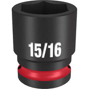 15/16 in. SHOCKWAVE Impact Duty 1/2 in. Drive Standard 6 Point Impact Socket