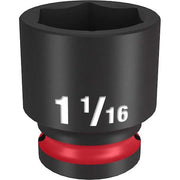 1-1/16 in. SHOCKWAVE Impact Duty 1/2 in. Drive Standard 6 Point Impact Socket