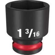 1-3/16 in. SHOCKWAVE Impact Duty 1/2 in. Drive Standard 6 Point Impact Socket