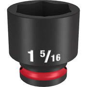 1-5/16 in. SHOCKWAVE Impact Duty 1/2 in. Drive Standard 6 Point Impact Socket