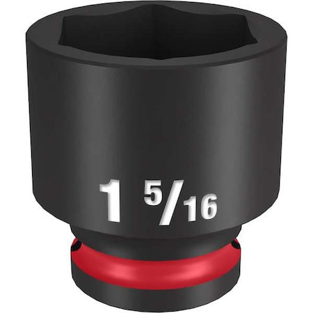 1-5/16 in. SHOCKWAVE Impact Duty 1/2 in. Drive Standard 6 Point Impact Socket