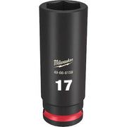 17mm SHOCKWAVE Impact Duty 3/8 in. Drive Deep Well 6 Point Impact Socket