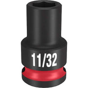 11/32 in. SHOCKWAVE Impact Duty 3/8 in. Drive Standard 6 Point Impact Socket
