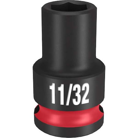 11/32 in. SHOCKWAVE Impact Duty 3/8 in. Drive Standard 6 Point Impact Socket