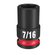 7/16 in. SHOCKWAVE Impact Duty 3/8 in. Drive Standard 6 Point Impact Socket