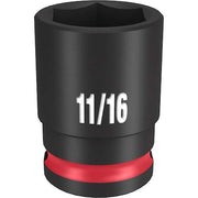 11/16 in. SHOCKWAVE Impact Duty 3/8 in. Drive Standard 6 Point Impact Socket