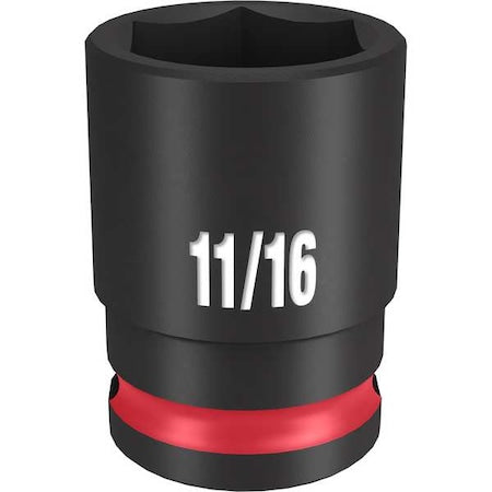 11/16 in. SHOCKWAVE Impact Duty 3/8 in. Drive Standard 6 Point Impact Socket