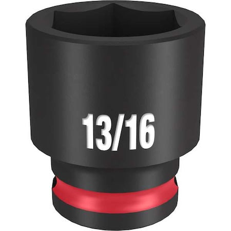 13/16 in. SHOCKWAVE Impact Duty 3/8 in. Drive Standard 6 Point Impact Socket
