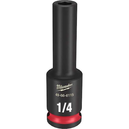 1/4 in. SHOCKWAVE Impact Duty 3/8 in. Drive Deep Well 6 Point Impact Socket