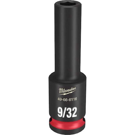 9/32 in. SHOCKWAVE Impact Duty 3/8 in. Drive Deep Well 6 Point Impact Socket