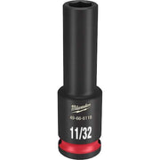 11/32 in. SHOCKWAVE Impact Duty 3/8 in. Drive Deep Well 6 Point Impact Socket