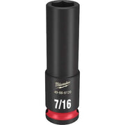 7/16 in. SHOCKWAVE Impact Duty 3/8 in. Drive Deep Well 6 Point Impact Socket