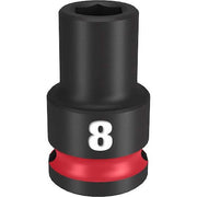 8mm SHOCKWAVE Impact Duty 3/8 in. Drive Standard 6 Point Impact Socket