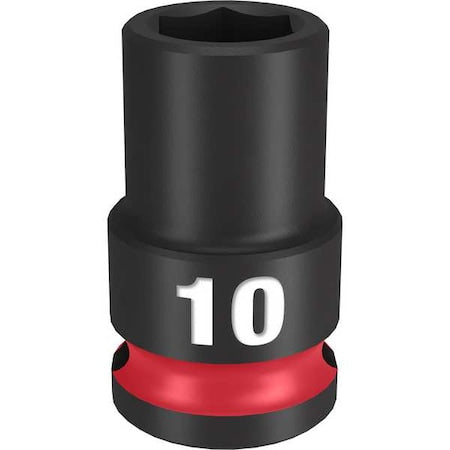 10mm SHOCKWAVE Impact Duty 3/8 in. Drive Standard 6 Point Impact Socket