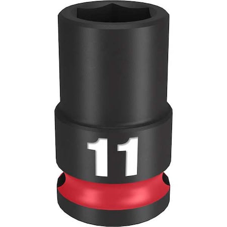 11mm SHOCKWAVE Impact Duty 3/8 in. Drive Standard 6 Point Impact Socket