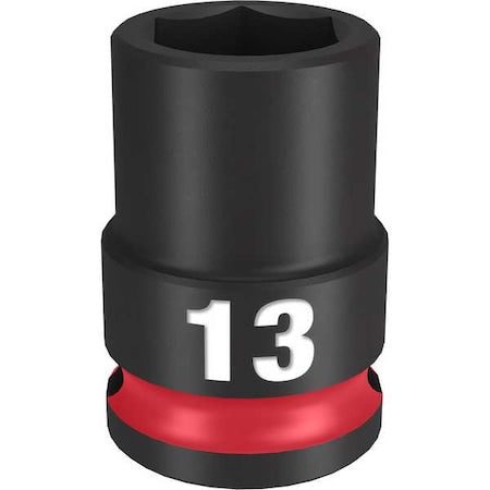 13mm SHOCKWAVE Impact Duty 3/8 in. Drive Standard 6 Point Impact Socket