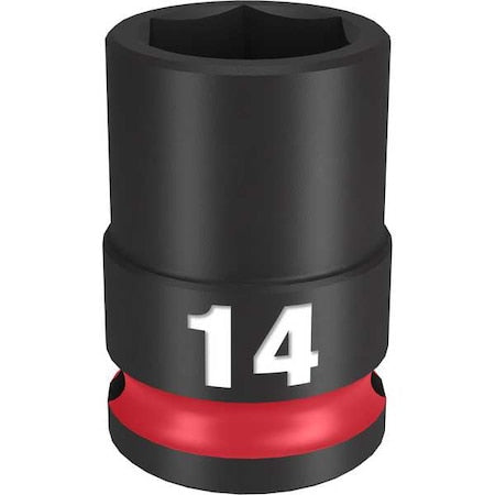 14mm SHOCKWAVE Impact Duty 3/8 in. Drive Standard 6 Point Impact Socket