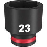 23mm SHOCKWAVE Impact Duty 3/8 in. Drive Standard 6 Point Impact Socket
