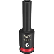 6mm SHOCKWAVE Impact Duty 3/8 in. Drive Deep Well 6 Point Impact Socket