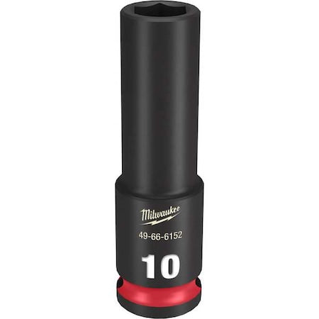 10mm SHOCKWAVE Impact Duty 3/8 in. Drive Deep Well 6 Point Impact Socket