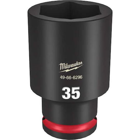 35mm SHOCKWAVE Impact Duty 1/2 in. Drive Deep Well 6 Point Impact Socket