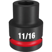 11/16 in. SHOCKWAVE Impact Duty 3/4 in. Drive Standard 6 Point Impact Socket