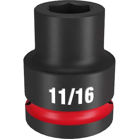 11/16 in. SHOCKWAVE Impact Duty 3/4 in. Drive Standard 6 Point Impact Socket