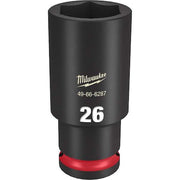 26mm SHOCKWAVE Impact Duty 1/2 in. Drive Deep Well 6 Point Impact Socket